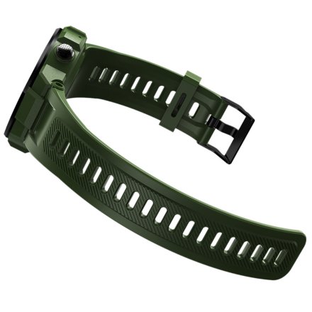 Zielony smartwatch męski z funkcją rozmowy Rubicon RNCE73 SMARNB085