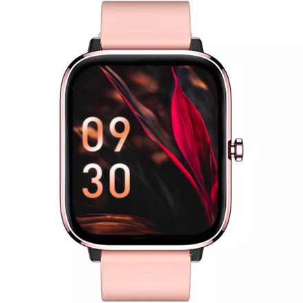 Różowy smartwatch Rubicon z funkcją rozmów RNCE79 SMARUB120