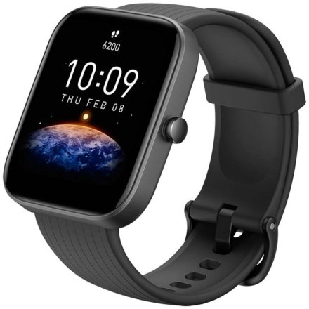 Amazfit Bip 3 czarny smartwatch 