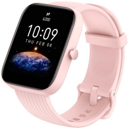 Amazfit Bip 3 PRO różowy smartwatch 