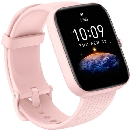 Amazfit Bip 3 PRO różowy smartwatch 