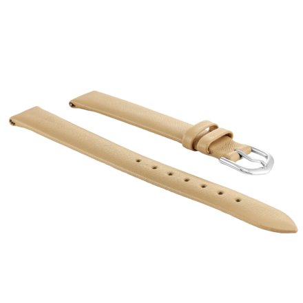 Bisset Pasek skórzany do zegarka BISSET BS212 14/12 BEIGE uniwersalny
