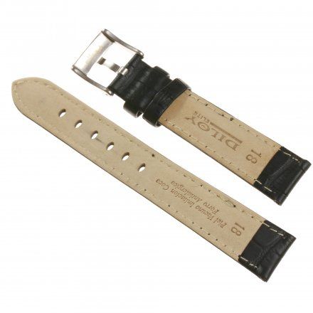 Pasek DILOY Superior 368.19.01 Skórzany Czarny 19 mm - GRATIS dwa teleskopy i narzędzie