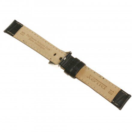 Pasek DILOY Superior 368.19.01 Skórzany Czarny 19 mm - GRATIS dwa teleskopy i narzędzie