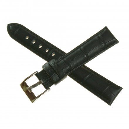 Pasek DILOY Superior 368.19.01 Skórzany Czarny 19 mm - GRATIS dwa teleskopy i narzędzie