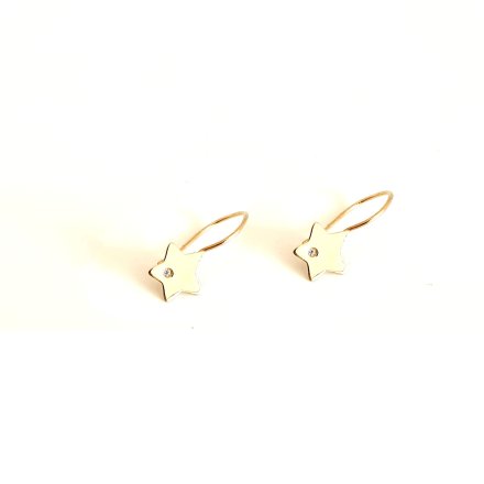 Biżuteria SAXO Kolczyki Złote gwiazdki Złoto 14K pr.585 D0034-Z-585-B0.01