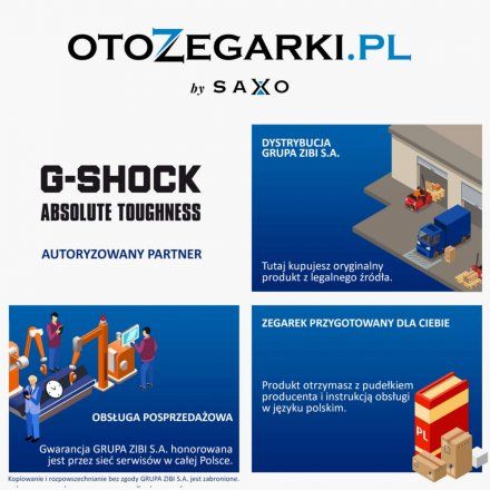 Zegarek Casio G-Shock GA-B001-1AER Czarny SMART GA B001 1A
