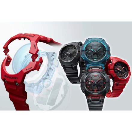 Zegarek Casio G-Shock GA-B001-4AER Czerwony SMART GA B001 4A