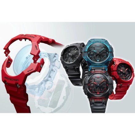 Zegarek Casio G-Shock GA-B001G-2AER Niebieski  SMART GA B001G 2A