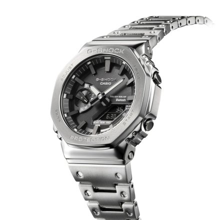 Zegarek Casio GM-B2100D-1AER Srebrny G-Shock z bransoletką