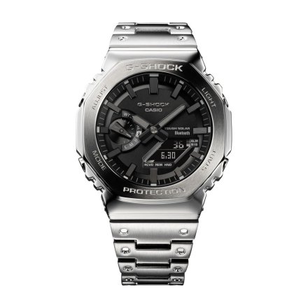 Zegarek Casio GM-B2100D-1AER Srebrny G-Shock z bransoletką