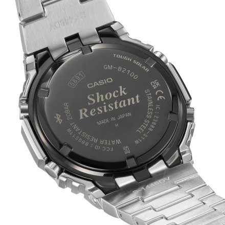 Zegarek Casio GM-B2100D-1AER Srebrny G-Shock z bransoletką