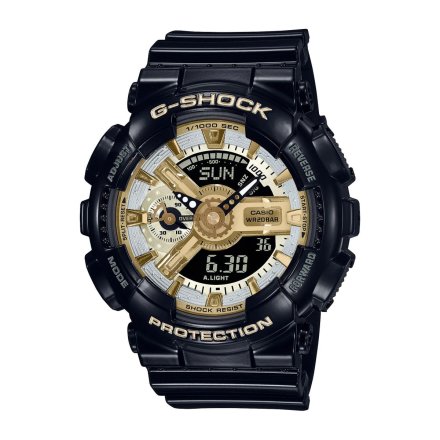 Zegarek Casio GMA-S110GB-1A Czarno-złoty G-Shock