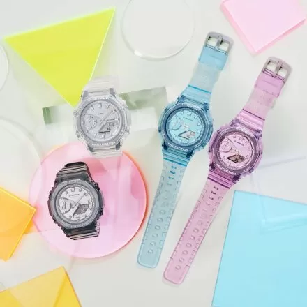 Zegarek Casio GMA-S2100SK-2AER G-Shock Damski Niebieski