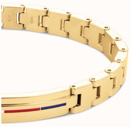 Złota męska bransoletka Tommy Hilfiger 2790311