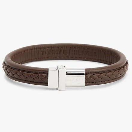 Brązowa skórzana bransoletka męska Tommy Hilfiger 2790376