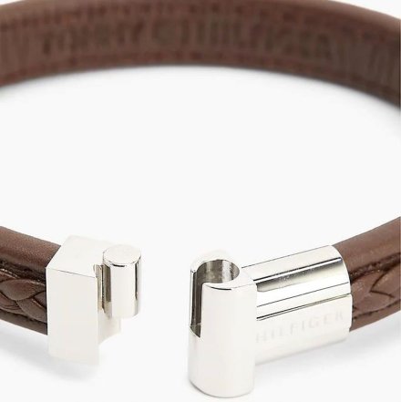 Brązowa skórzana bransoletka męska Tommy Hilfiger 2790376