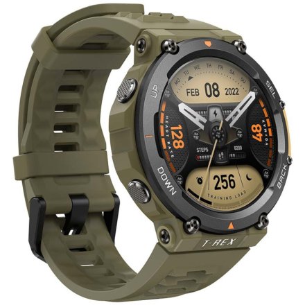 Amazfit wojskowy smartwatch T-Rex 2 zielony Wild Green smartwatch Huami  W2170OV5N