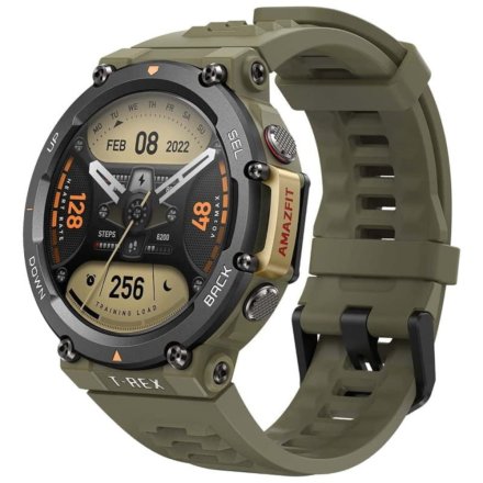 Amazfit wojskowy smartwatch T-Rex 2 zielony Wild Green smartwatch Huami  W2170OV5N
