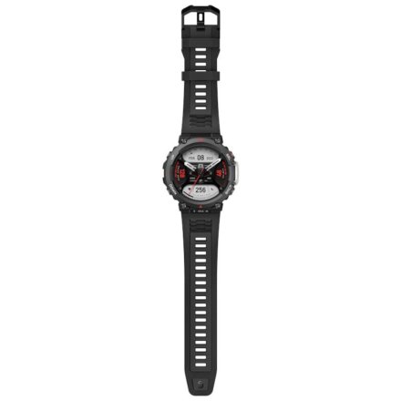 Amazfit wojskowy smartwatch T-Rex 2 czarny Ember Black smartwatch Huami W2170OV6N