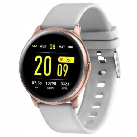 Tani Smartwatch Pacific 25-10 Szary Kroki Kalorie Puls Ciśnienie Tlen