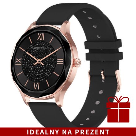 Smartwatch Pacific 27-9 Czarny Kroki Kalorie Sport Puls Ciśnienie Tlen 