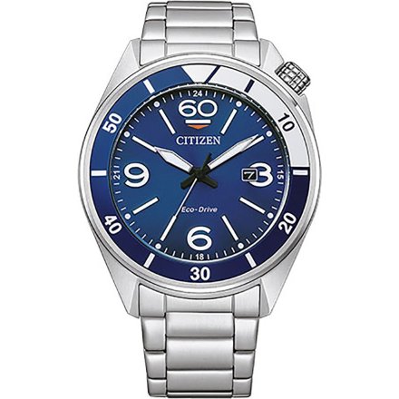 Citizen AW1711-87L Zegarek Męski na bransolecie Eco Drive 