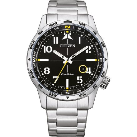 Citizen BM7550-87E Zegarek Męski na bransolecie Eco Drive 