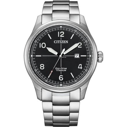 Citizen BM7570-80E Zegarek Męski na bransolecie Eco Drive Super Titanium Citizen