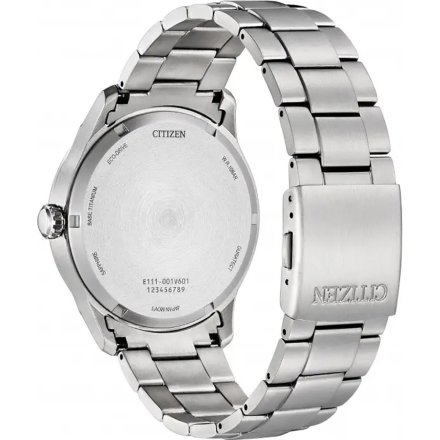 Citizen BM7570-80E Zegarek Męski na bransolecie Eco Drive Super Titanium Citizen