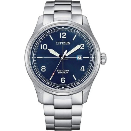 Citizen BM7570-80L Zegarek Męski na bransolecie Eco Drive Super Titanium Citizen