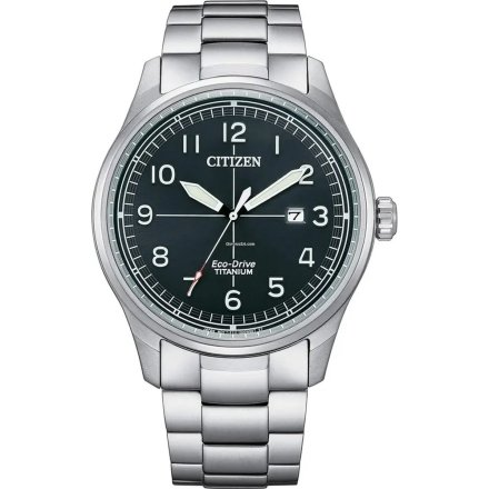 Citizen BM7570-80X Zegarek Męski na bransolecie Eco Drive Super Titanium Citizen