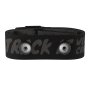 PRO CHEST STRAP TEXT BLK M-XXL