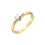 Biżuteria SAXO Złoty Pierścionek Złoto 8K pr.333 delikatny z kryształem r. 19 1300