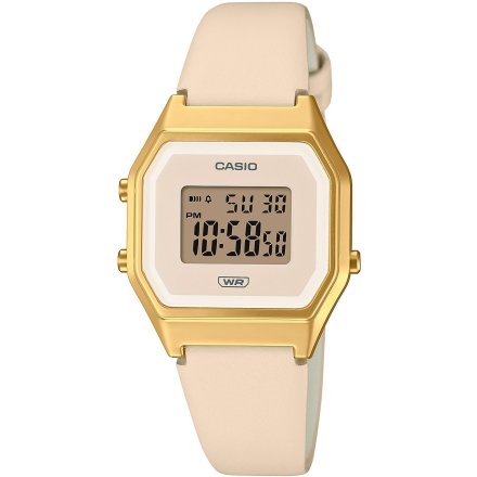 Zegarek Damski Casio LA680WEGL-4EF Casio Vintage w stylu Retro LA670WEGL 4
