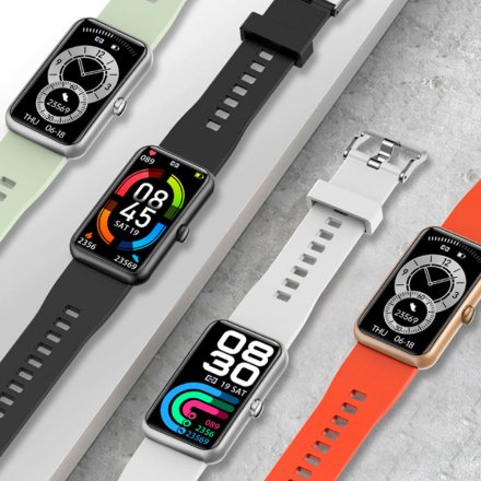 Smartwatch Opaska Rubicon Różowy SMARUB135 RNCE83
