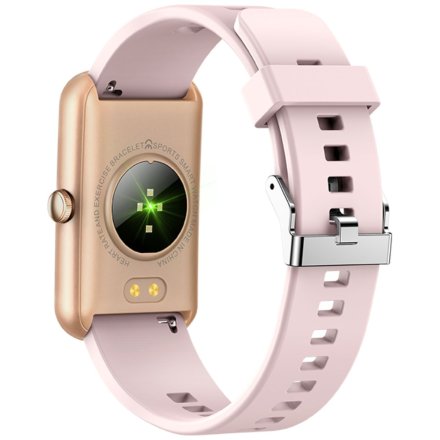 Smartwatch Opaska Rubicon Różowy SMARUB135 RNCE83