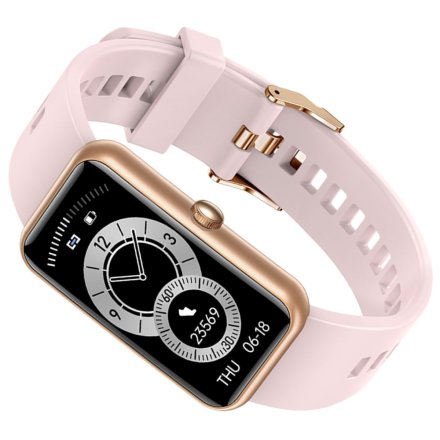 Smartwatch Opaska Rubicon Różowy SMARUB135 RNCE83