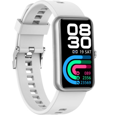 Smartwatch Opaska Rubicon Biały SMARUB136 RNCE83