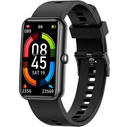 Smartwatch Opaska Rubicon Czarny SMARUB137 RNCE83