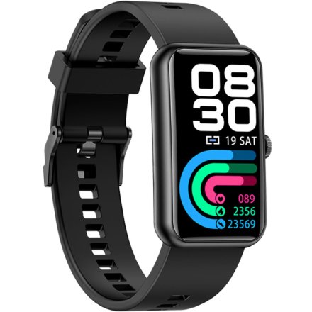 Smartwatch Opaska Rubicon Czarny SMARUB137 RNCE83