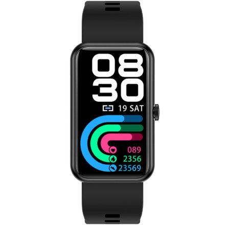 Smartwatch Opaska Rubicon Czarny SMARUB137 RNCE83
