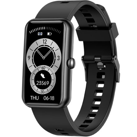 Smartwatch Opaska Rubicon Czarny SMARUB137 RNCE83