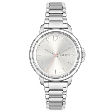 Damski zegarek LACOSTE Slice 2001200 klasyczny srebrny 