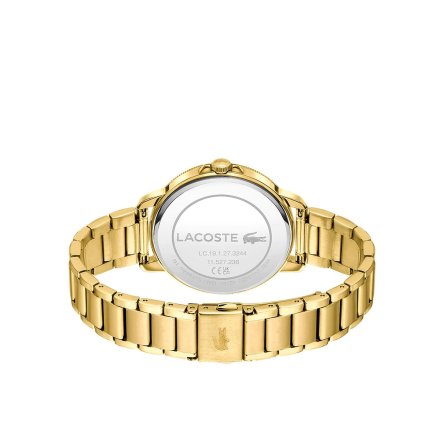 Damski zegarek LACOSTE Slice 2001221 klasyczny złoty
