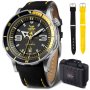 Zegarek Vostok Europe Anchar Automat NH35A-510A522 czarno-żółty