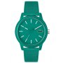 Męski zegarek Lacoste 2011192 1212 zielony kauczukowy