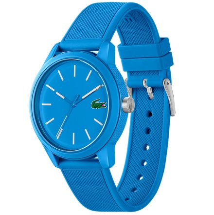 Męski zegarek Lacoste 2011193 1212 niebieski kauczukowy