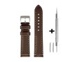 Brązowy pasek 18 mm skórzany DILOY P354.18.02 + GRATIS dwa teleskopy i narzędzie