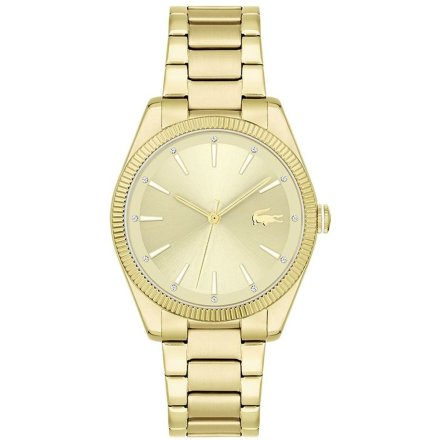 Damski zegarek LACOSTE Capucine 2001240 klasyczny złoty